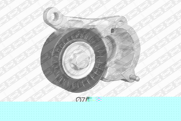 SNR GA359.93 натяжной ролик, поликлиновой ремень на PEUGEOT 206 SW (2E/K)
