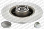 SNR KF155.77U Диск тормозной RENAULT CLIO III 05-/MEGANE II 02- задний с подшипником