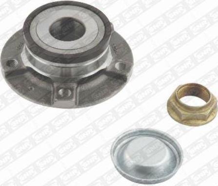 SNR R159.49 Ступица задняя в сборе CITROEN C6/PEUGEOT 407