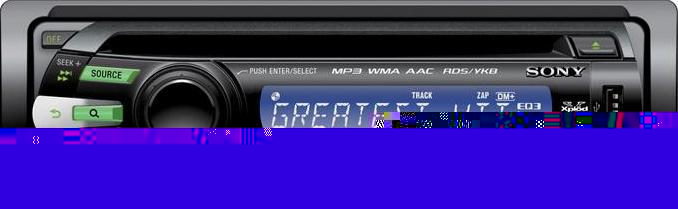 Sony CDX-GT39UE