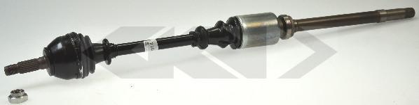 Spidan 21660 приводной вал на PEUGEOT 306 (7B, N3, N5)