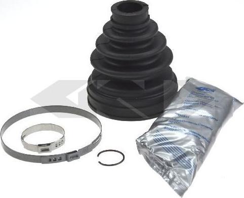 SPIDAN Комплект пыльника ШРУСа OPEL CORSA/MERIVA 1.0-1.7D 00- внутр. (26094870, 22280)