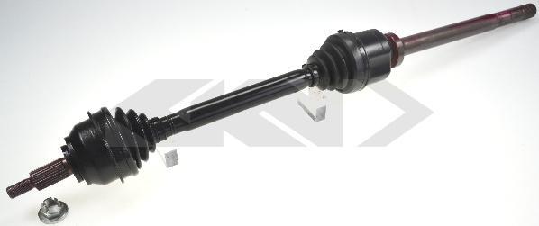 Spidan 24646 приводной вал на RENAULT LAGUNA III (BT0/1)