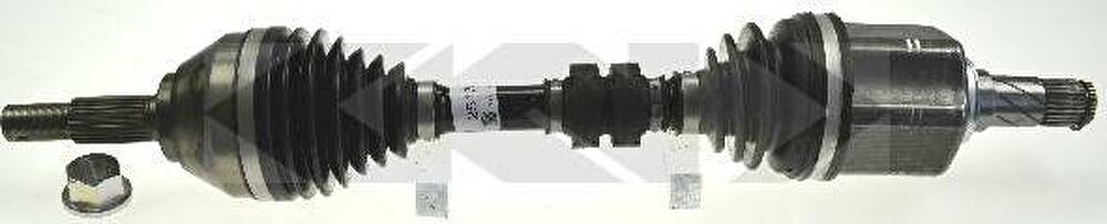 Spidan 24918 приводной вал на NISSAN QASHQAI / QASHQAI +2 (J10, JJ10)