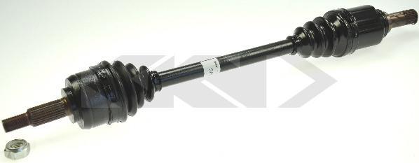 Spidan 25570 приводной вал на RENAULT MEGANE III Наклонная задняя часть (BZ0_)