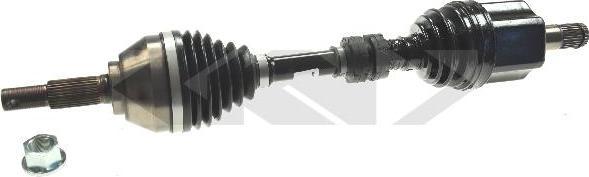 Spidan 25659 приводной вал на NISSAN QASHQAI / QASHQAI +2 (J10, JJ10)