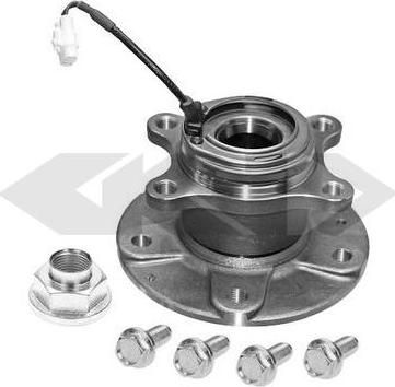 Spidan 26354 комплект подшипника ступицы колеса на SUZUKI SX4 (EY, GY)