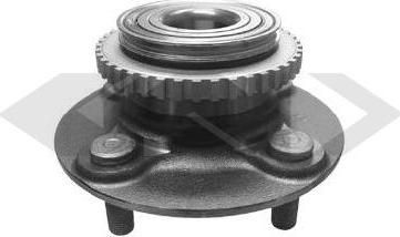 Spidan 27273 комплект подшипника ступицы колеса на NISSAN 100 NX (B13)