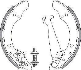 Spidan 33540 комплект тормозных колодок на VW LUPO (6X1, 6E1)