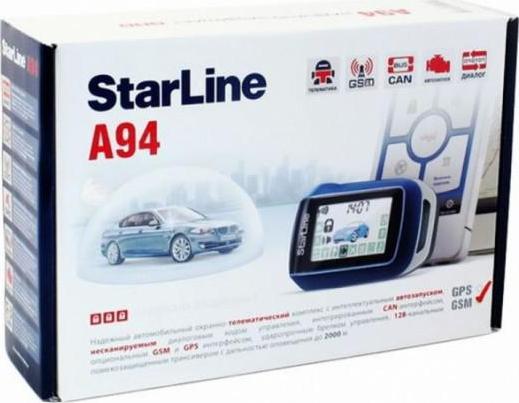 Сигнализации Starline A94 Dialog (Can)