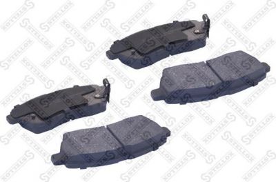 Stellox 000 087-SX комплект тормозных колодок, дисковый тормоз на MAZDA 2 (DE)