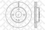 Stellox 6020-3232V-SX тормозной диск на MAZDA 323 C IV (BG)