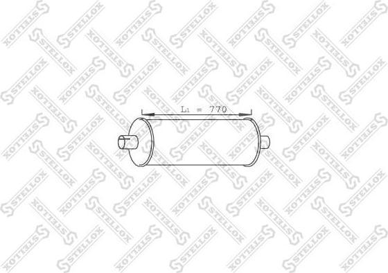 Stellox 82-03061-SX система выпуска ог на IVECO EuroCargo