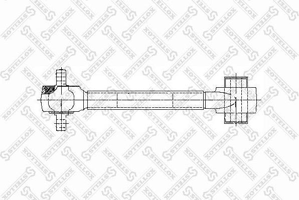 Stellox 84-11549-SX рычаг независимой подвески колеса, подвеска колеса на MERCEDES-BENZ ACTROS