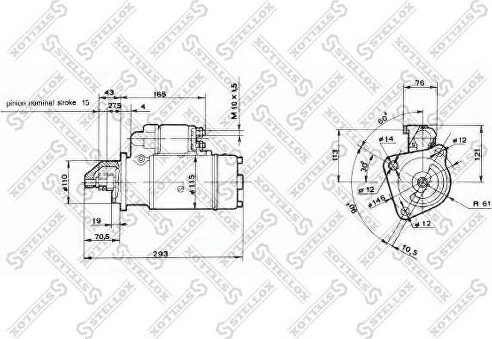 Stellox 88-02041-SX стартер на IVECO EuroCargo