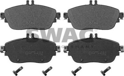 SWAG 10 91 6870 комплект тормозных колодок, дисковый тормоз на MERCEDES-BENZ B-CLASS (W246, W242)