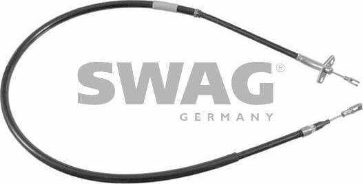 SWAG 10 92 1783 Трос, стояночная тормозная система