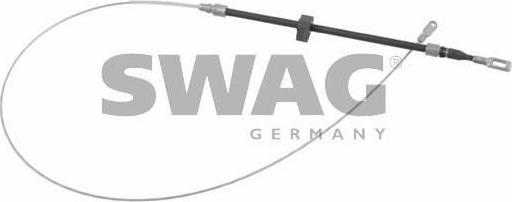 SWAG 10 92 3974 Трос, стояночная тормозная система