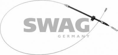 SWAG 10 92 3975 Трос, стояночная тормозная система