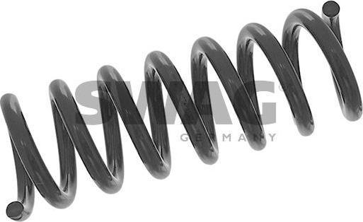 SWAG 10 94 6985 пружина ходовой части на MERCEDES-BENZ C-CLASS (W204)