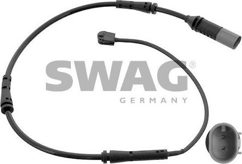 SWAG 20 93 9138 сигнализатор, износ тормозных колодок на 3 (F30, F35, F80)