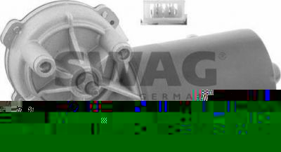 SWAG 30 91 7086 двигатель стеклоочистителя на VW POLO купе (86C, 80)