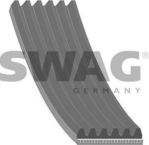 SWAG 30 93 8430 поликлиновой ремень на SKODA FABIA Combi (6Y5)
