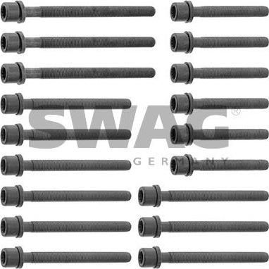 SWAG 32 91 4344 комплект болтов головки цилидра на VW GOLF IV (1J1)