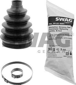 SWAG 40 93 1488 комплект пылника, приводной вал на OPEL CORSA C (F08, F68)