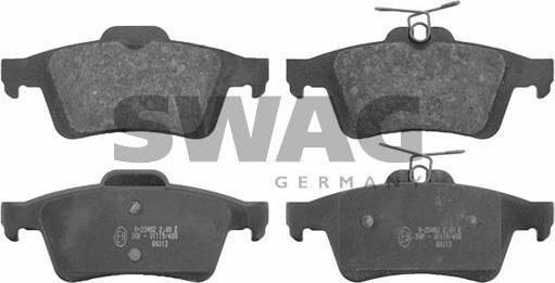 SWAG 50 91 6718 комплект тормозных колодок, дисковый тормоз на FORD FOCUS II (DA_)