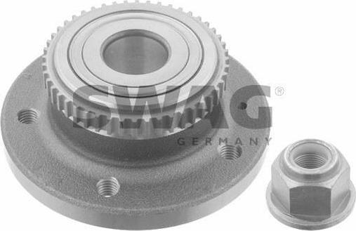 SWAG 55 91 4887 комплект подшипника ступицы колеса на VOLVO C70 I купе