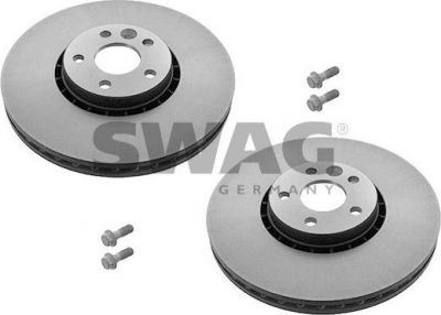 SWAG 55 93 9289 тормозной диск на VOLVO XC60