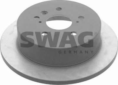 SWAG 81 92 7478 тормозной диск на TOYOTA PREVIA (MCR3_, ACR3_, CLR3_)