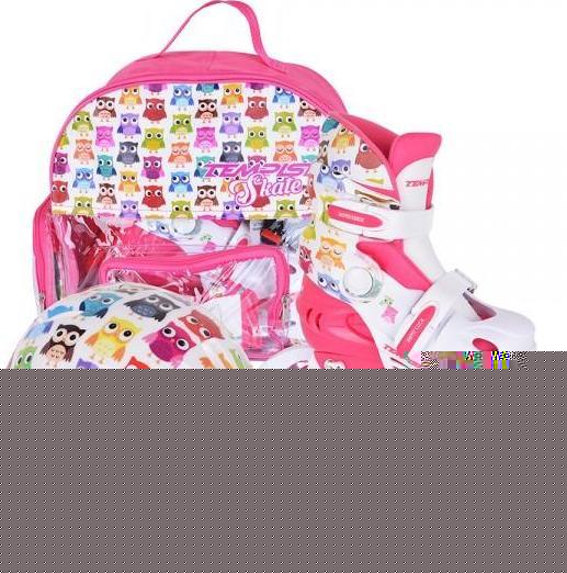 Комплект, 3 элемента защиты + ролики TEMPISH 2017 OWL BABY SKATE set (EUR:26-29)