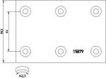 Textar 1587907 комплект тормозных башмаков, барабанные тормоза на MAN L 2000