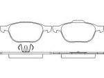 TEXTAR Колодки передние FORD FOCUS 2 MAZDA VOLVO (1223682, 2372301)