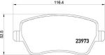 TEXTAR Колодки передние NISSAN MICRA/MAXIMA (41060AX625, 2397301)