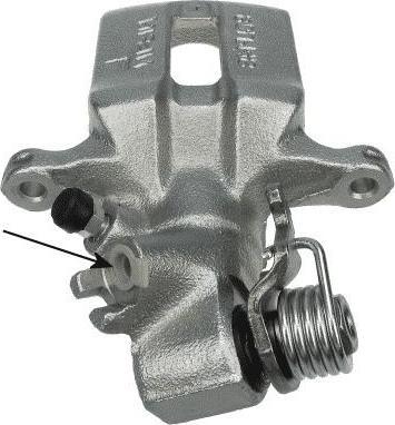 Textar 38214100 тормозной суппорт на HONDA CIVIC VII седан (ES)