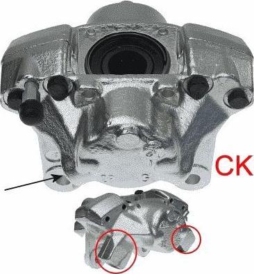 Textar 38221100 тормозной суппорт на VOLVO 960 Kombi (965)