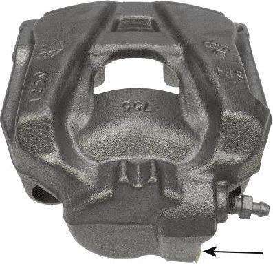 Textar 38234400 тормозной суппорт на AUDI A4 Avant (8K5, B8)