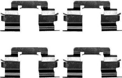 Textar 82058700 комплектующие, колодки дискового тормоза на MERCEDES-BENZ A-CLASS (W168)