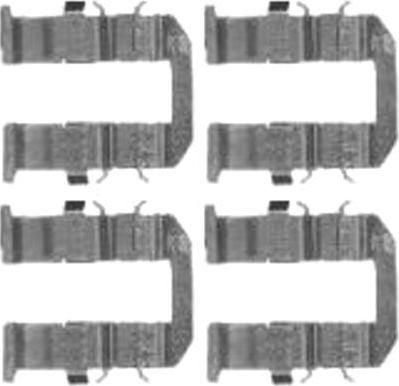 Textar 82076000 комплектующие, колодки дискового тормоза на HYUNDAI H-1 Cargo (TQ)