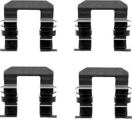 Textar 82077200 комплектующие, колодки дискового тормоза на HYUNDAI TERRACAN (HP)