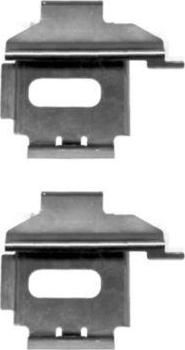 Textar 82508600 комплектующие, колодки дискового тормоза на PUCH G-MODELL (W 461)