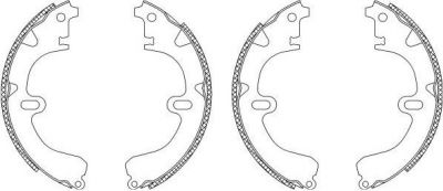 Textar 83032501 комплект тормозных колодок на TOYOTA CARINA E седан (_T19_)