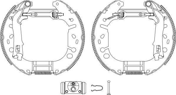 Textar 84065402 комплект тормозных колодок на OPEL CORSA D