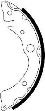 Textar 91034700 комплект тормозных колодок на HONDA CIVIC III Hatchback (AL, AJ, AG, AH)