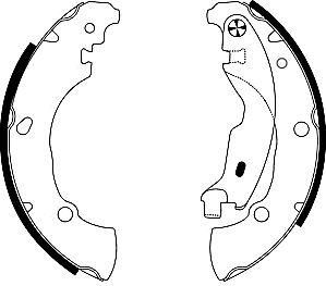 Textar 91053600 комплект тормозных колодок на FIAT MAREA (185)