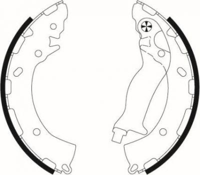 Textar 91080800 комплект тормозных колодок на KIA RIO III (UB)
