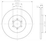 Textar 92033700 тормозной диск на ALFA ROMEO 75 (162B)